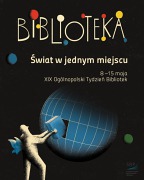 Plakat Tygodnia Bibliotek autor Agata Małecka